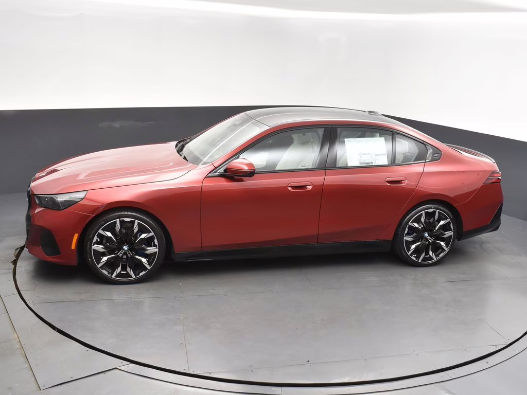 2025 Red Metallic BMW 5 Series 530i RWD Sedan