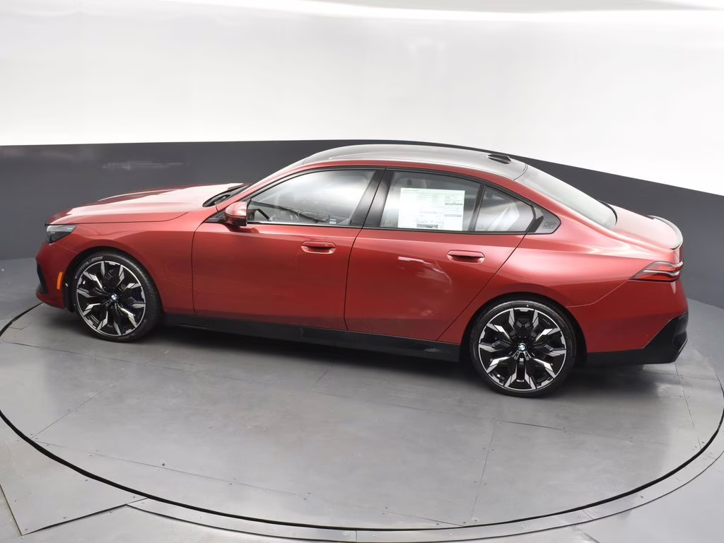 2025 Red Metallic BMW 5 Series 530i RWD Sedan