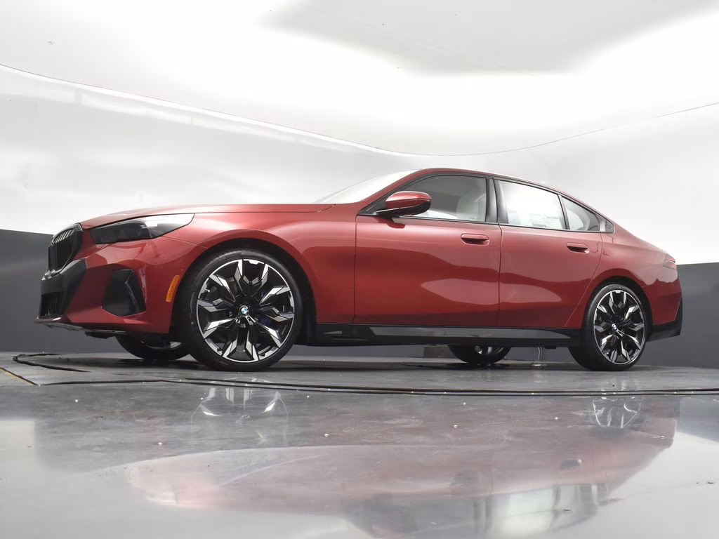 2025 Red Metallic BMW 5 Series 530i RWD Sedan