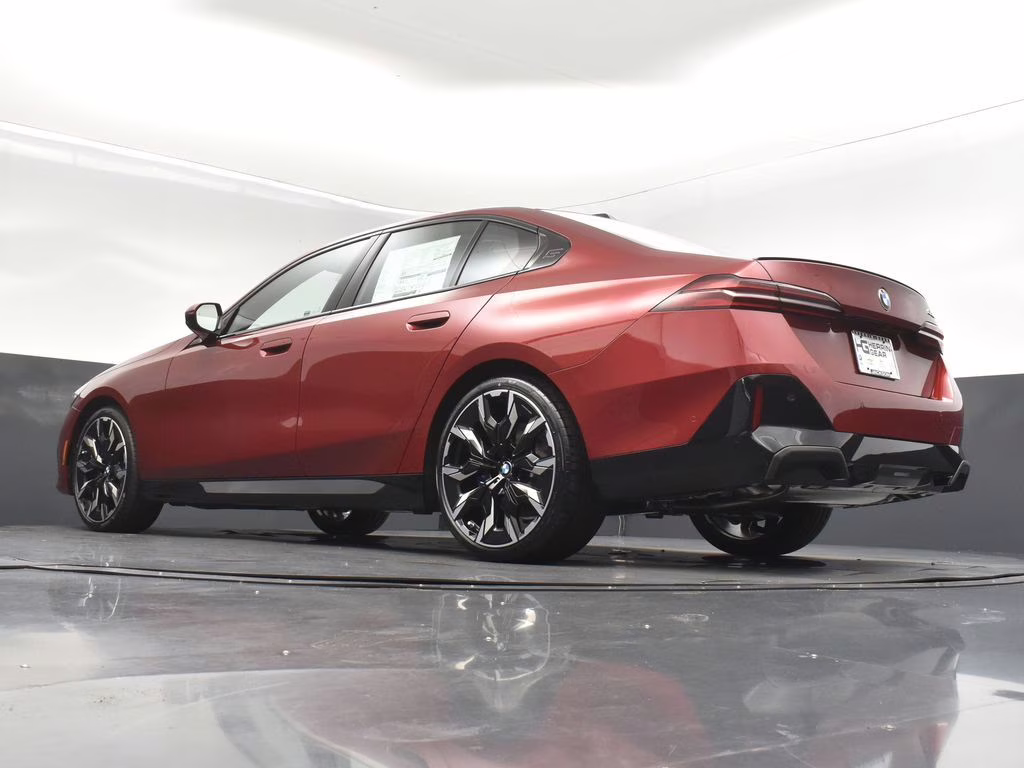 2025 Red Metallic BMW 5 Series 530i RWD Sedan