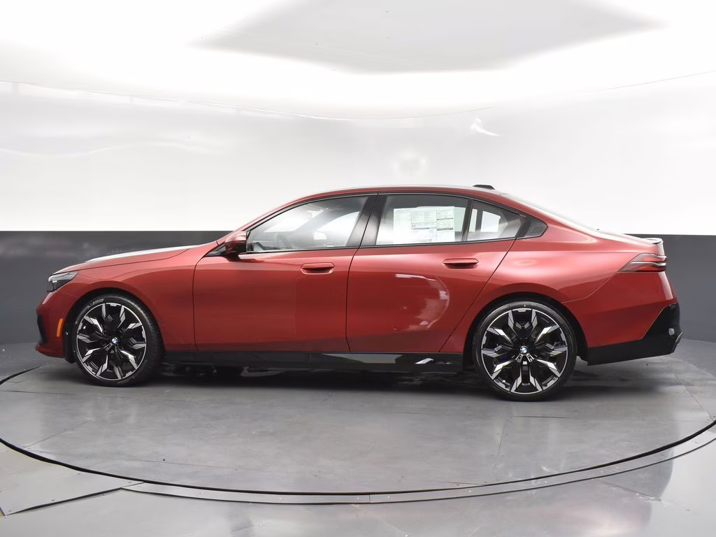 2025 Red Metallic BMW 5 Series 530i RWD Sedan