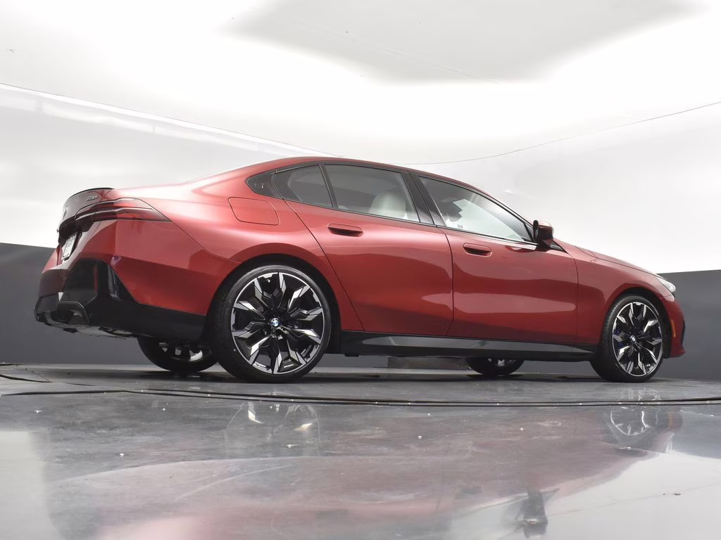 2025 Red Metallic BMW 5 Series 530i RWD Sedan