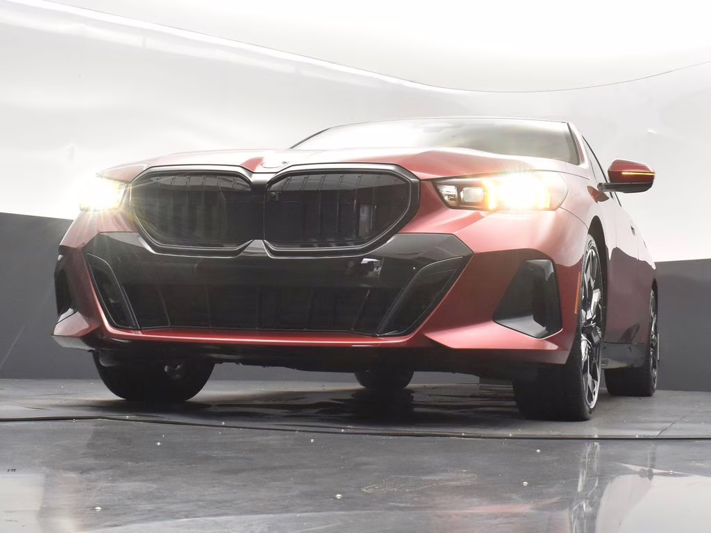 2025 Red Metallic BMW 5 Series 530i RWD Sedan