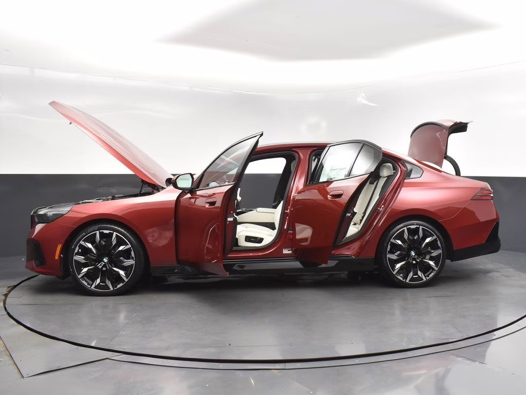 2025 Red Metallic BMW 5 Series 530i RWD Sedan