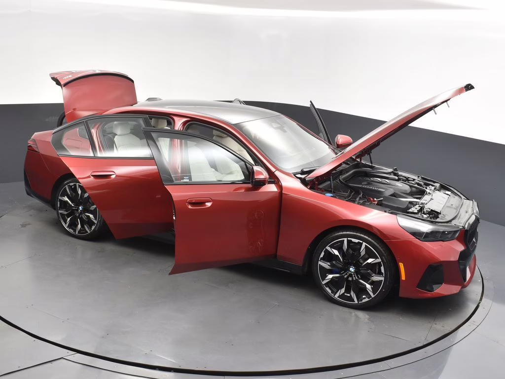 2025 Red Metallic BMW 5 Series 530i RWD Sedan