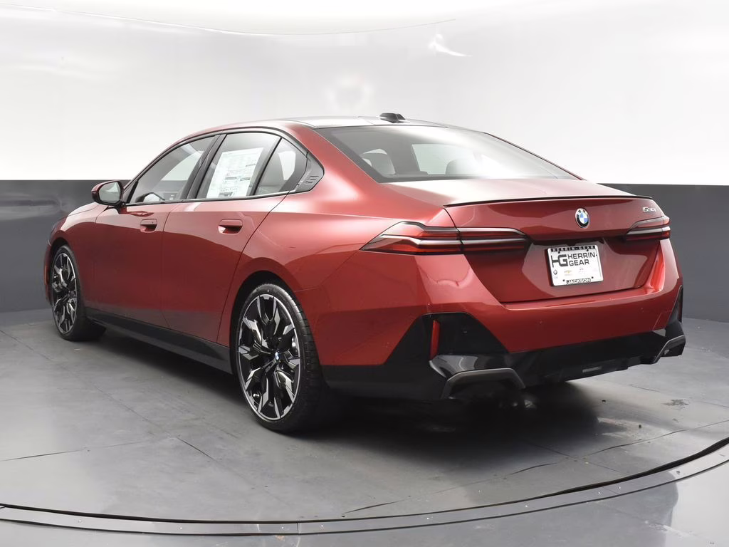 2025 Red Metallic BMW 5 Series 530i RWD Sedan