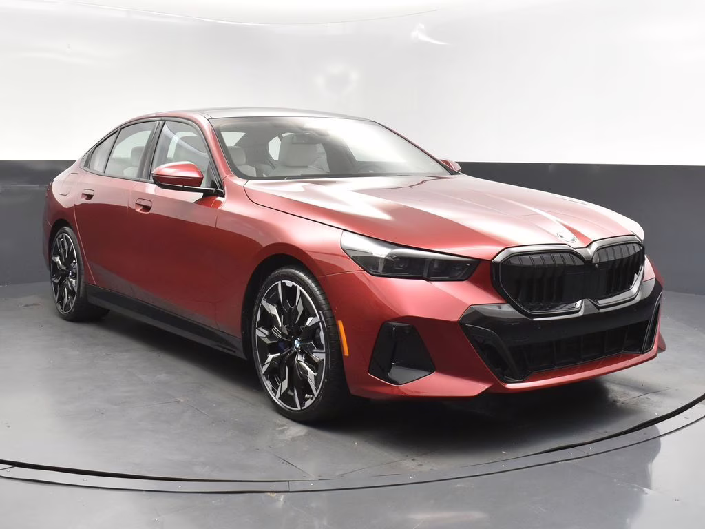 2025 Red Metallic BMW 5 Series 530i RWD Sedan