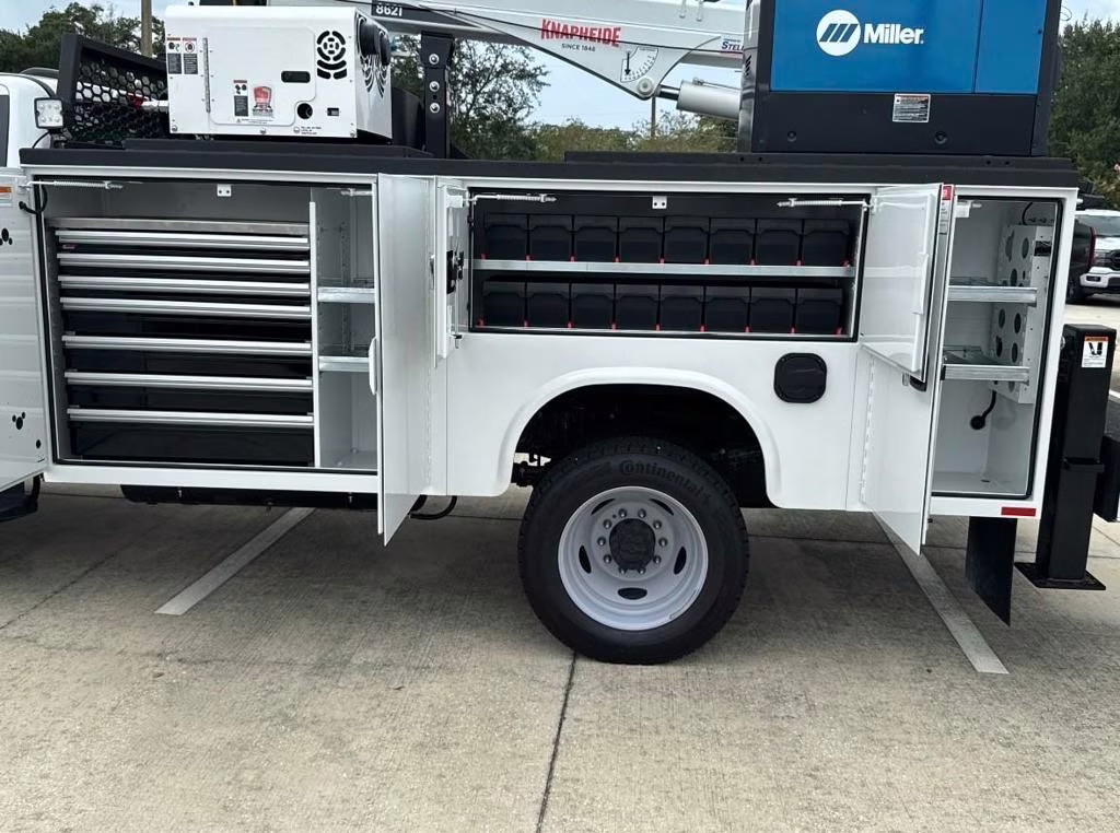 2025 Oxford White Ford Super Duty F-550 DRW XL 4X4 Chassis