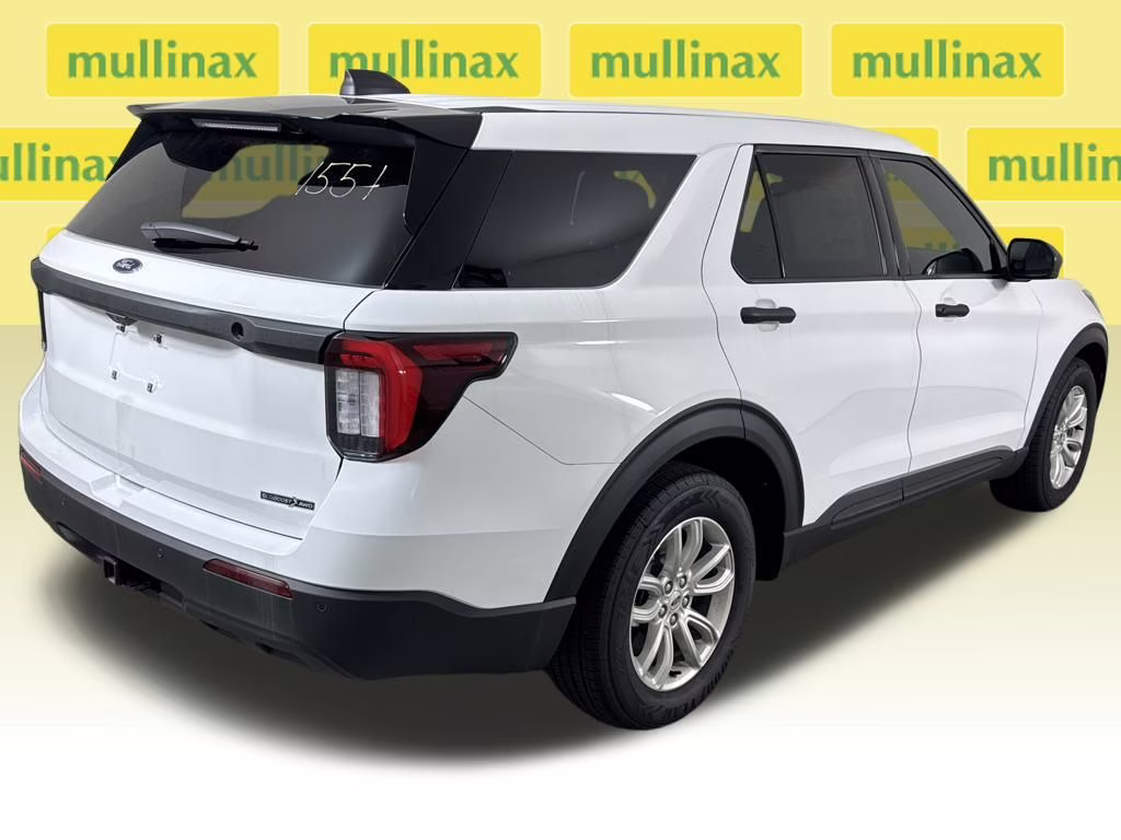 2025 Oxford White Ford Utility Police Interceptor Base AWD SUV