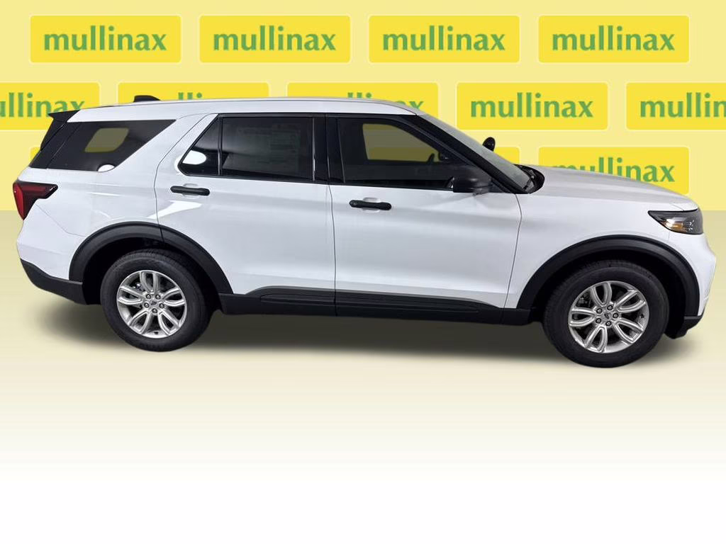 2025 Oxford White Ford Utility Police Interceptor Base AWD SUV