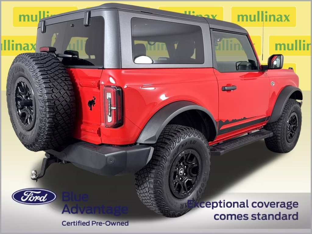 2022 Race Red Ford Bronco Wildtrak 4X4 SUV