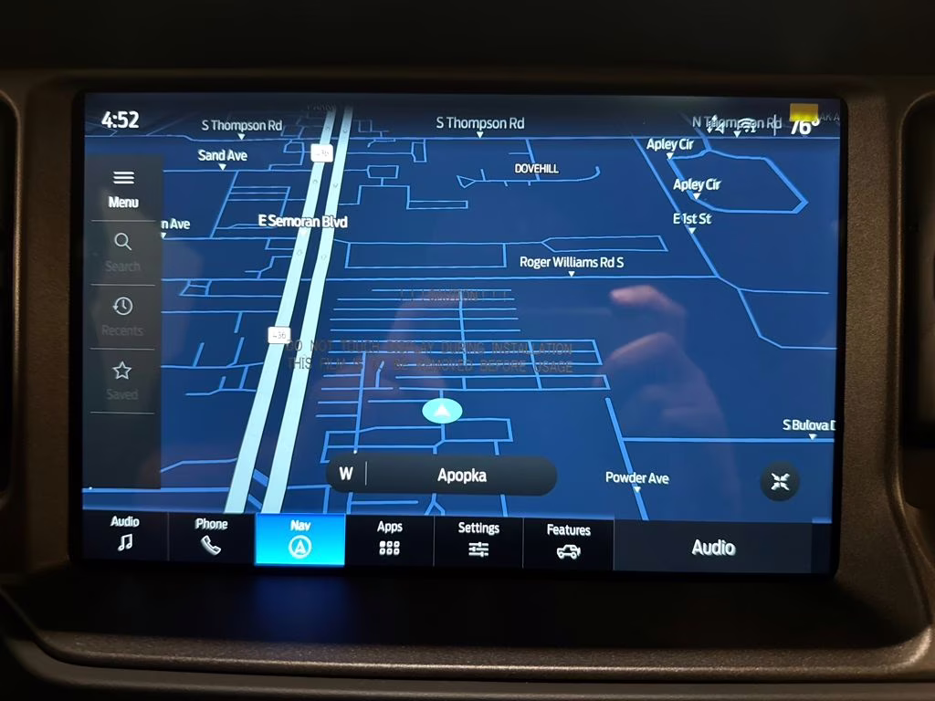 2025 Ruby Red Metallic Tinted Clearcoat Ford Bronco Big Bend 4X4 SUV