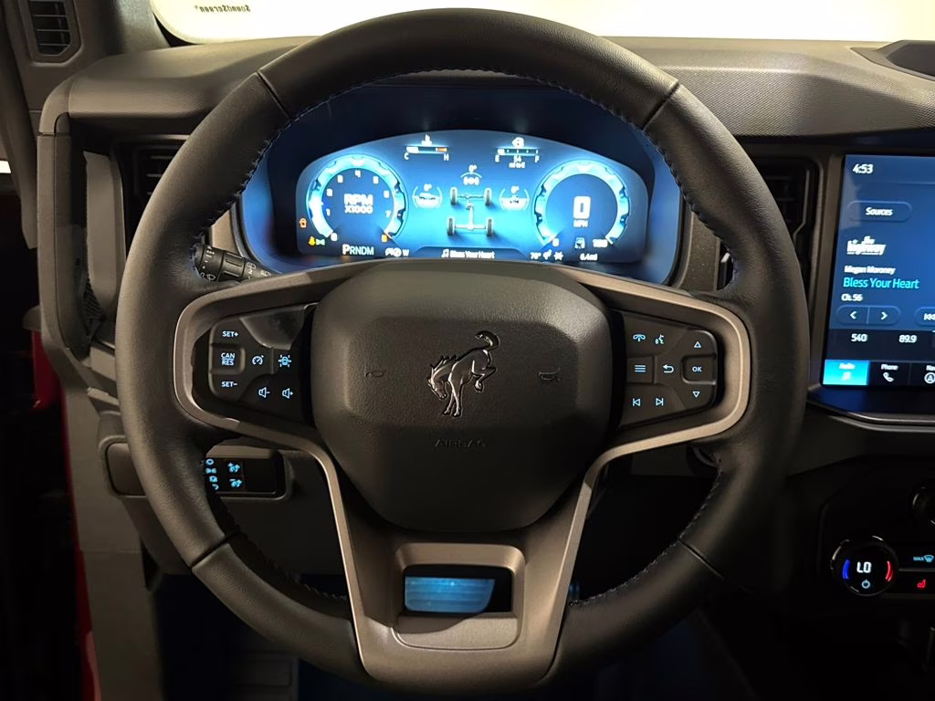 2025 Ruby Red Metallic Tinted Clearcoat Ford Bronco Big Bend 4X4 SUV