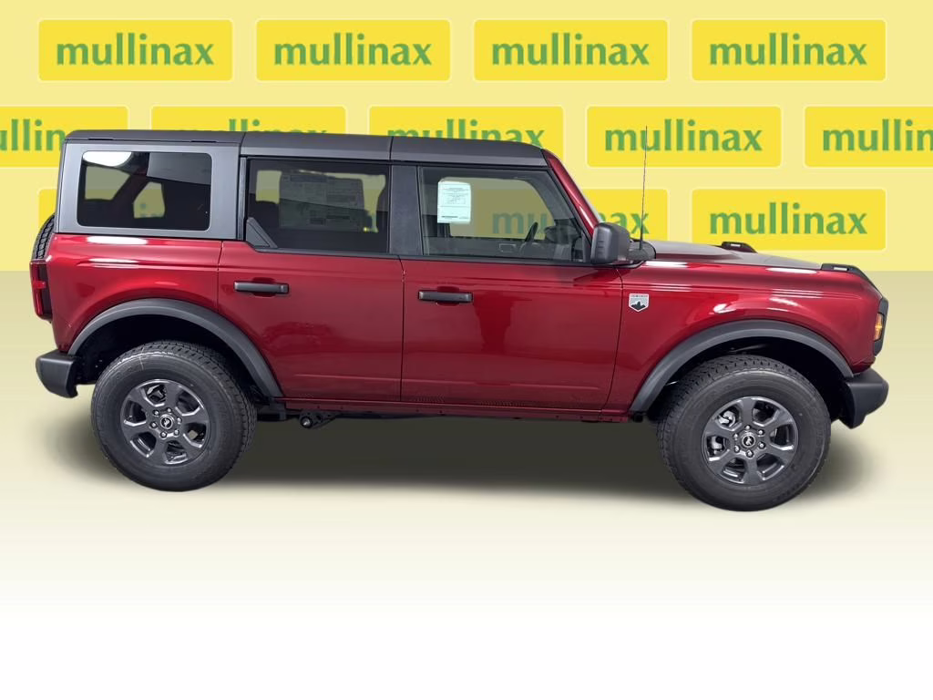 2025 Ruby Red Metallic Tinted Clearcoat Ford Bronco Big Bend 4X4 SUV