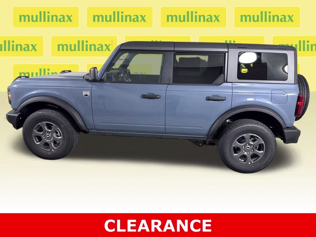 2025 Azure Gray Metallic Tri-Coat Ford Bronco Big Bend 4X4 SUV