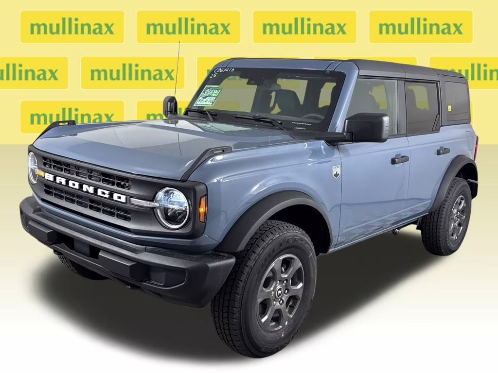 2025 Azure Gray Metallic Tri-Coat Ford Bronco Big Bend 4X4 SUV