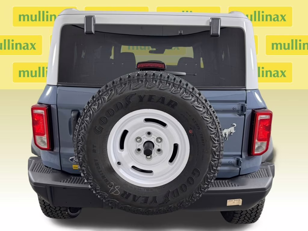 2025 Azure Gray Metallic Tri-Coat Ford Bronco Heritage Edition 4X4 SUV