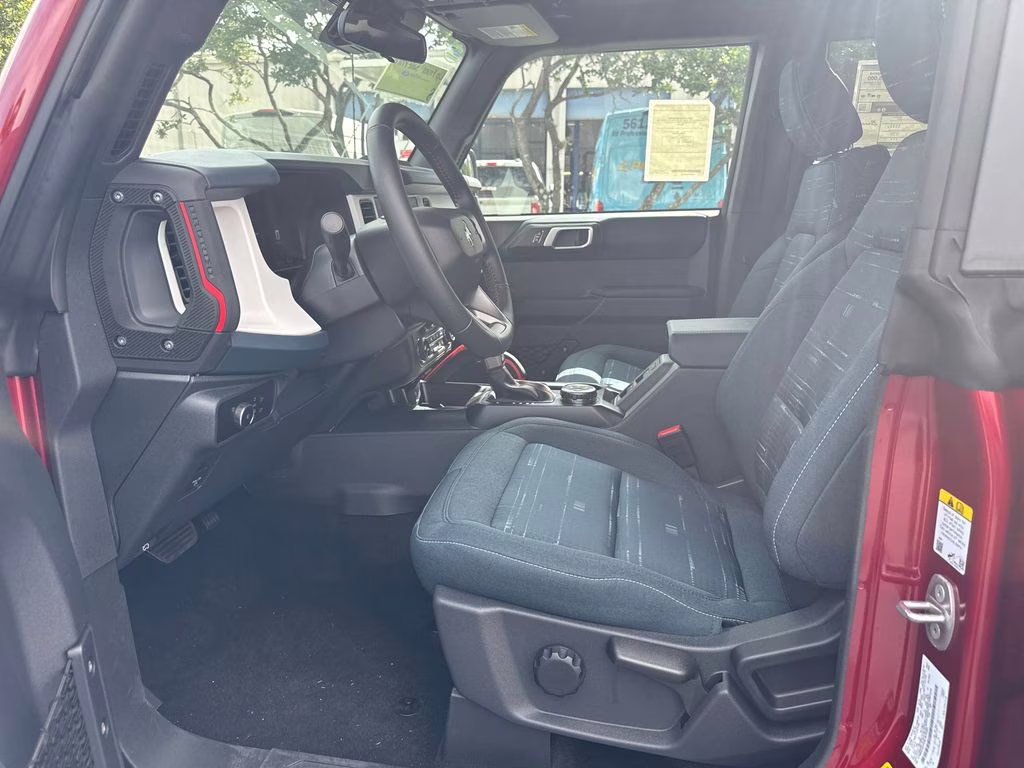 2025 Ruby Red Metallic Tinted Clearcoat Ford Bronco Heritage Edition 4X4 SUV