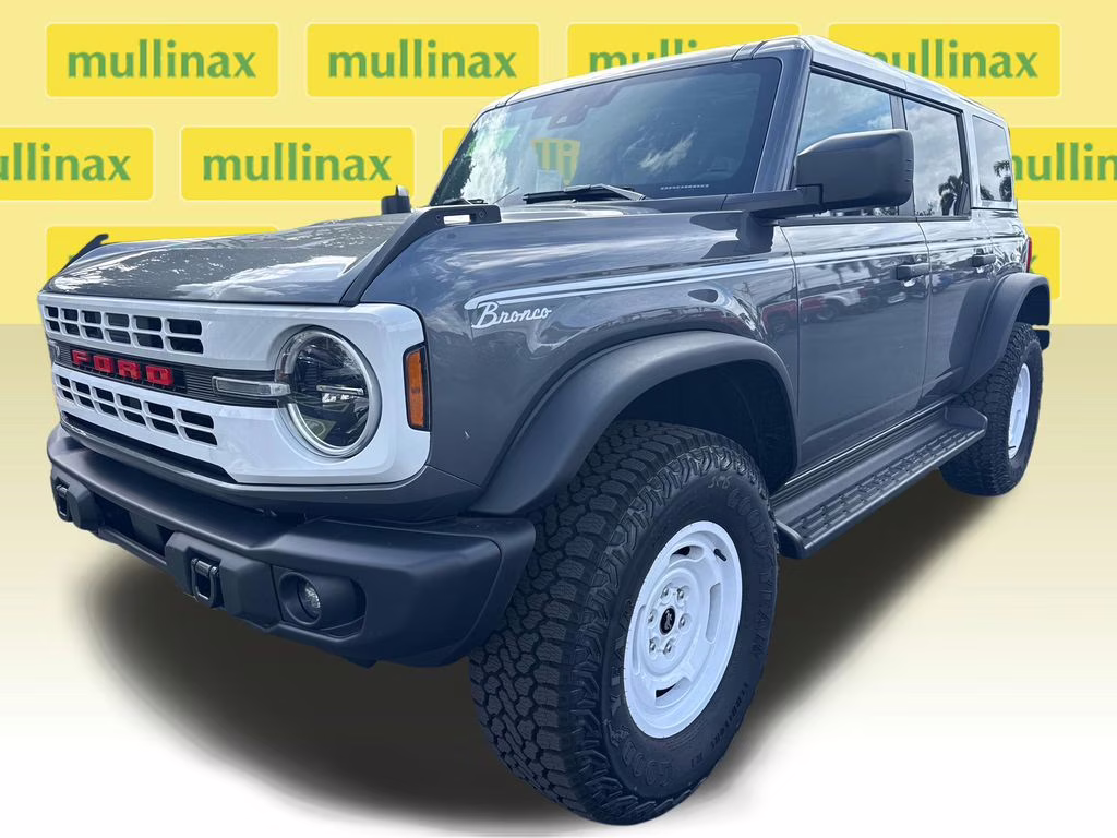 2025 Carbonized Gray Metallic Ford Bronco Heritage Edition 4X4 SUV