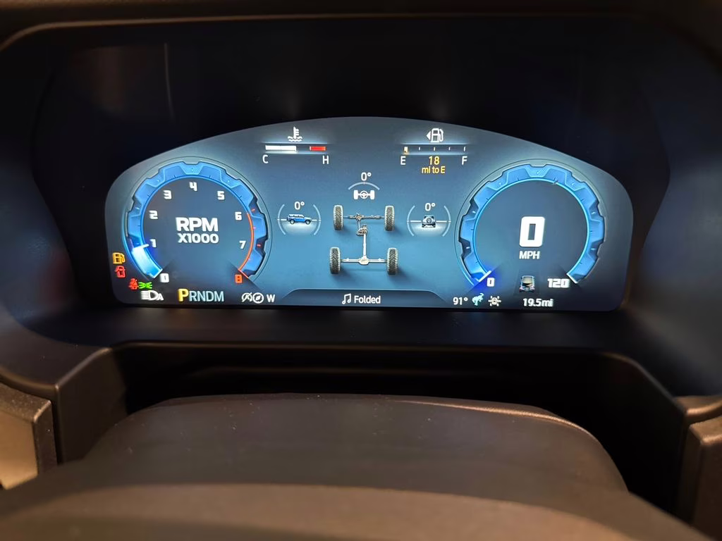 2025 Azure Gray Metallic Tri-Coat Ford Bronco Badlands 4X4 SUV