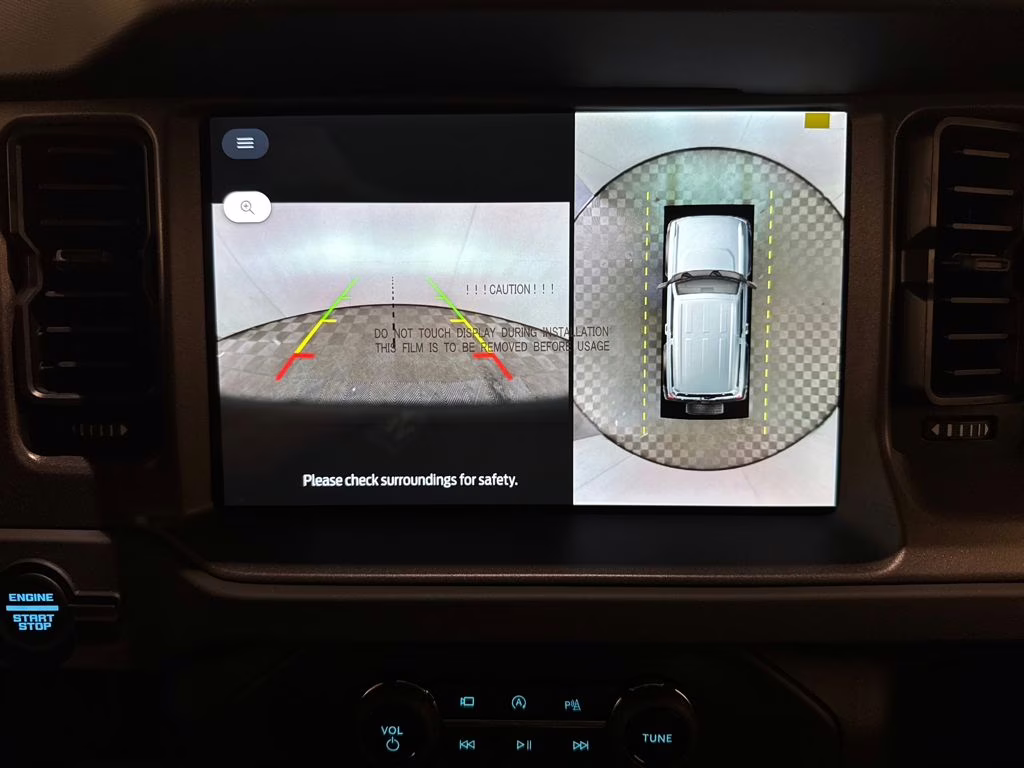 2025 Azure Gray Metallic Tri-Coat Ford Bronco Badlands 4X4 SUV