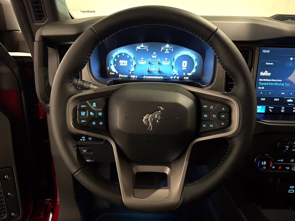 2025 Ruby Red Metallic Tinted Clearcoat Ford Bronco Badlands 4X4 SUV