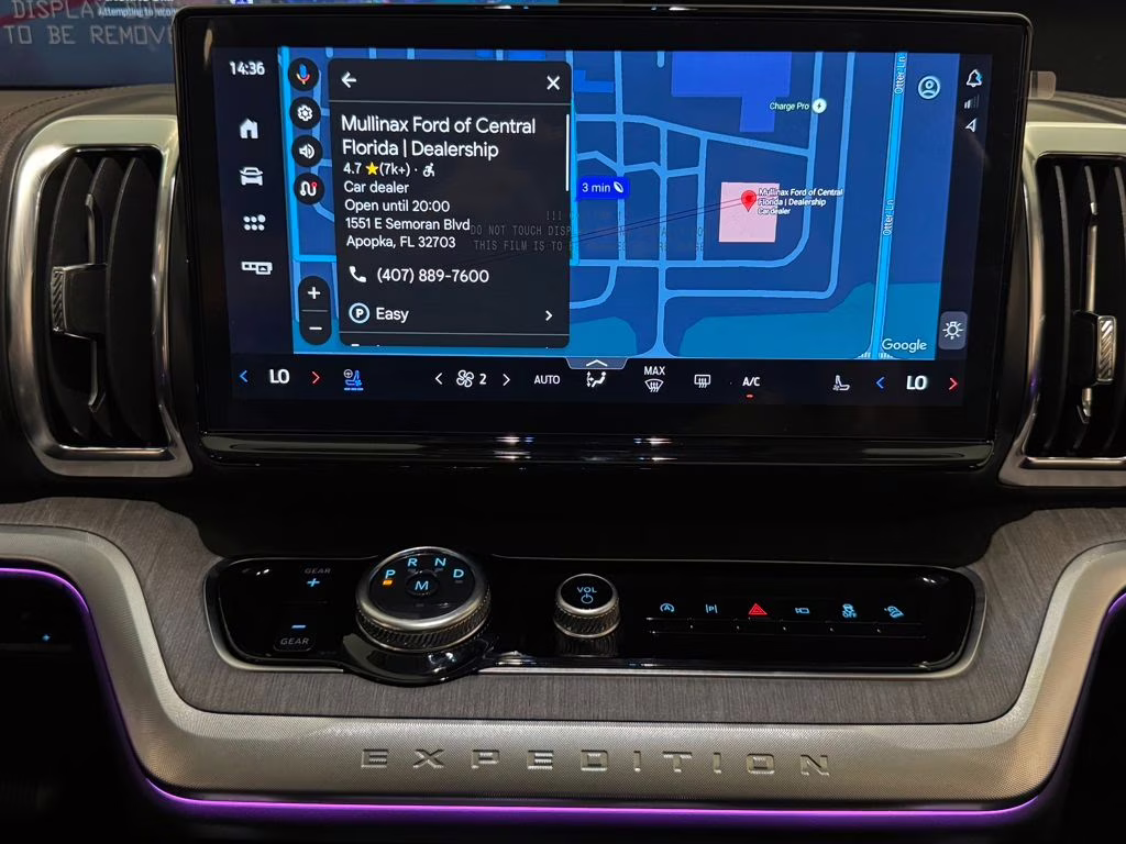 2026 Agate Black Metallic Ford Expedition Platinum 4X4 SUV