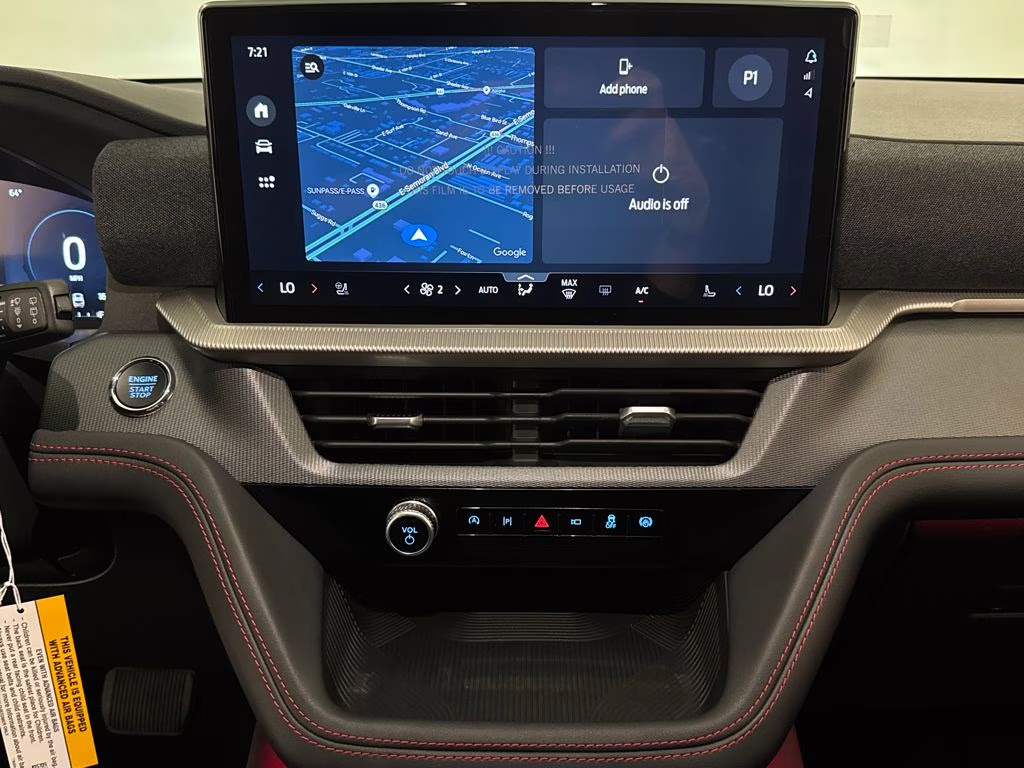 2026 Star White Metallic Tri-Coat Ford Explorer ST 4X4 SUV