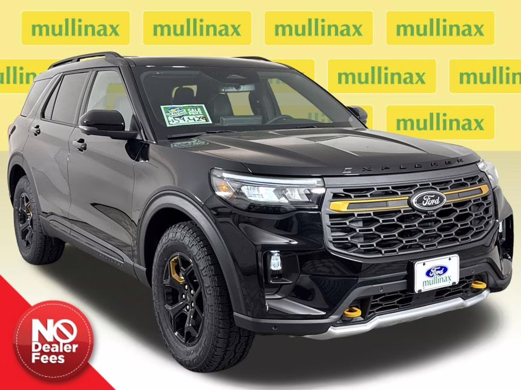 2026 Black Metallic Ford Explorer Tremor 4X4 SUV