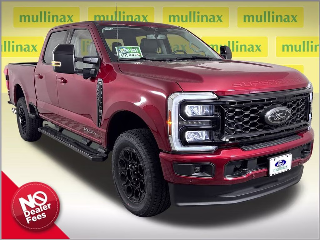 2026 Ruby Red Metallic Tinted Clearcoat Ford Super Duty F-250 SRW Lariat 4X4 Truck