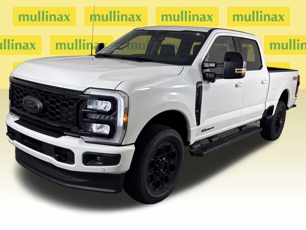 2026 Star White Metallic Tri-Coat Ford Super Duty F-250 SRW Lariat 4X4 Truck