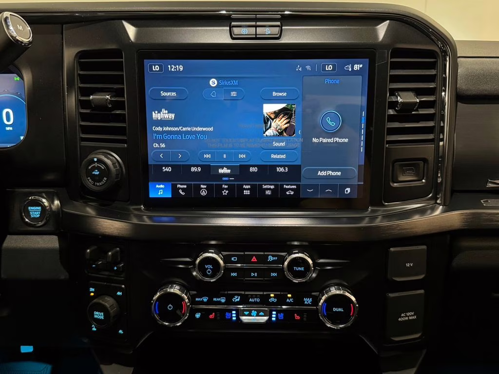 2026 Agate Black Metallic Ford Super Duty F-250 SRW Lariat 4X4 Truck