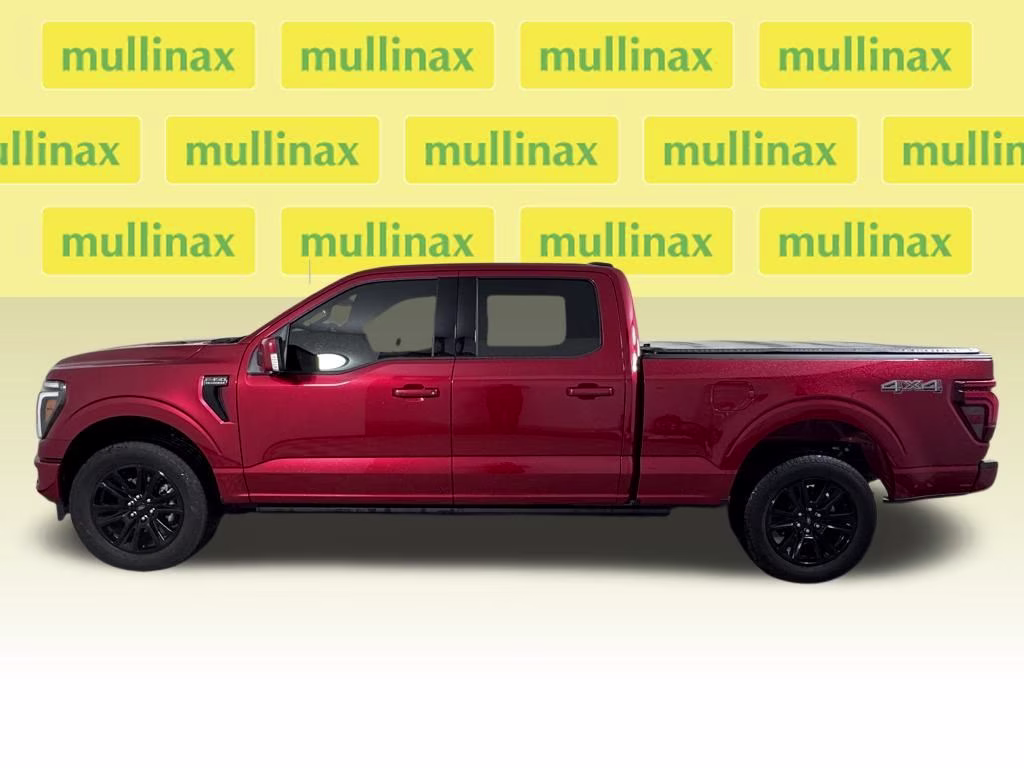 2025 Rapid Red Metallic Tinted Clearcoat Ford F-150 Platinum 4X4 Truck