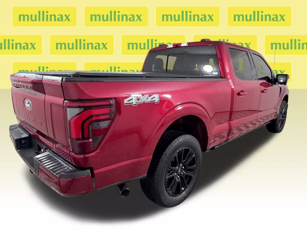 2025 Rapid Red Metallic Tinted Clearcoat Ford F-150 Platinum 4X4 Truck