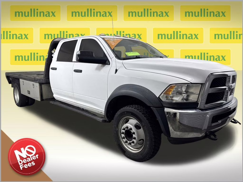 2016 Bright White Clearcoat Ram 4500HD Tradesman 4X4 Truck