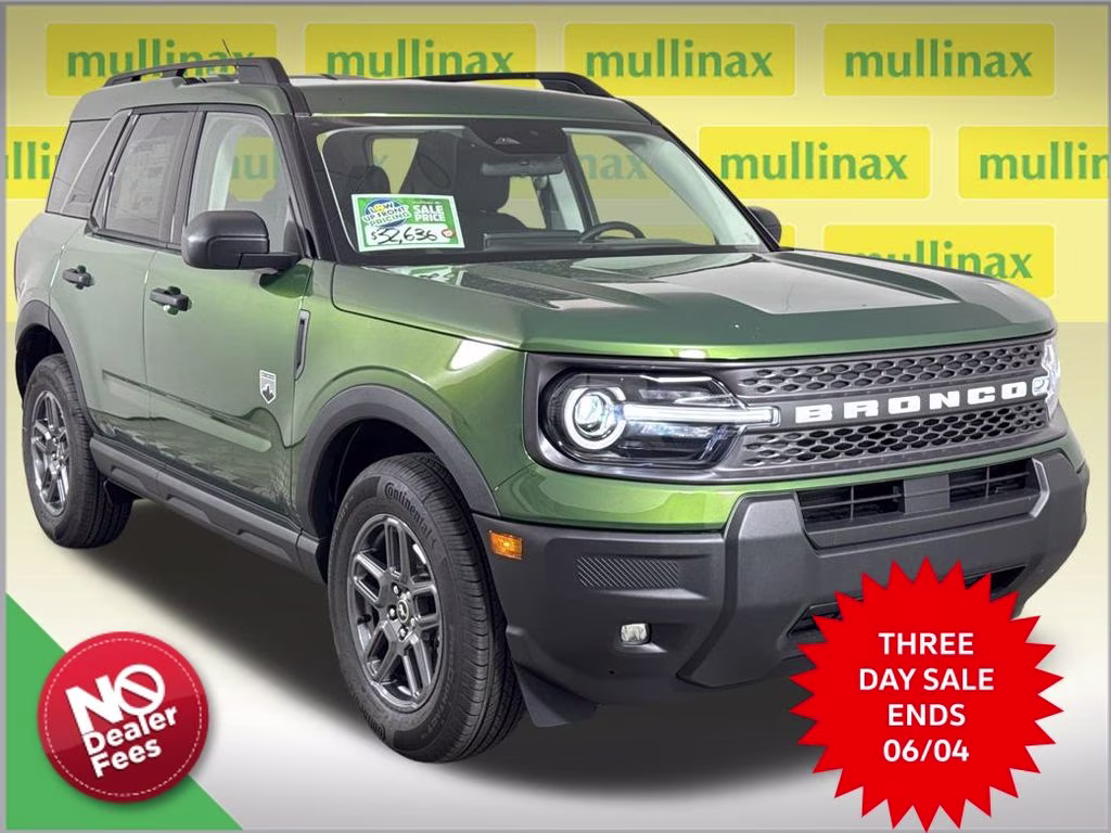 2025 Eruption Green Metallic Ford Bronco Sport Big Bend 4X4 SUV