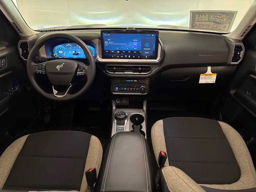 2025 Azure Gray Metallic Tri-Coat Ford Bronco Sport Big Bend 4X4 SUV