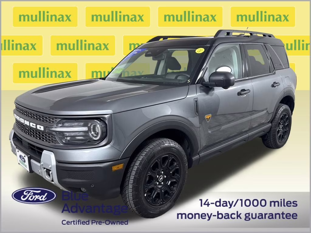 2025 Carbonized Gray Metallic Ford Bronco Sport Badlands 4X4 SUV