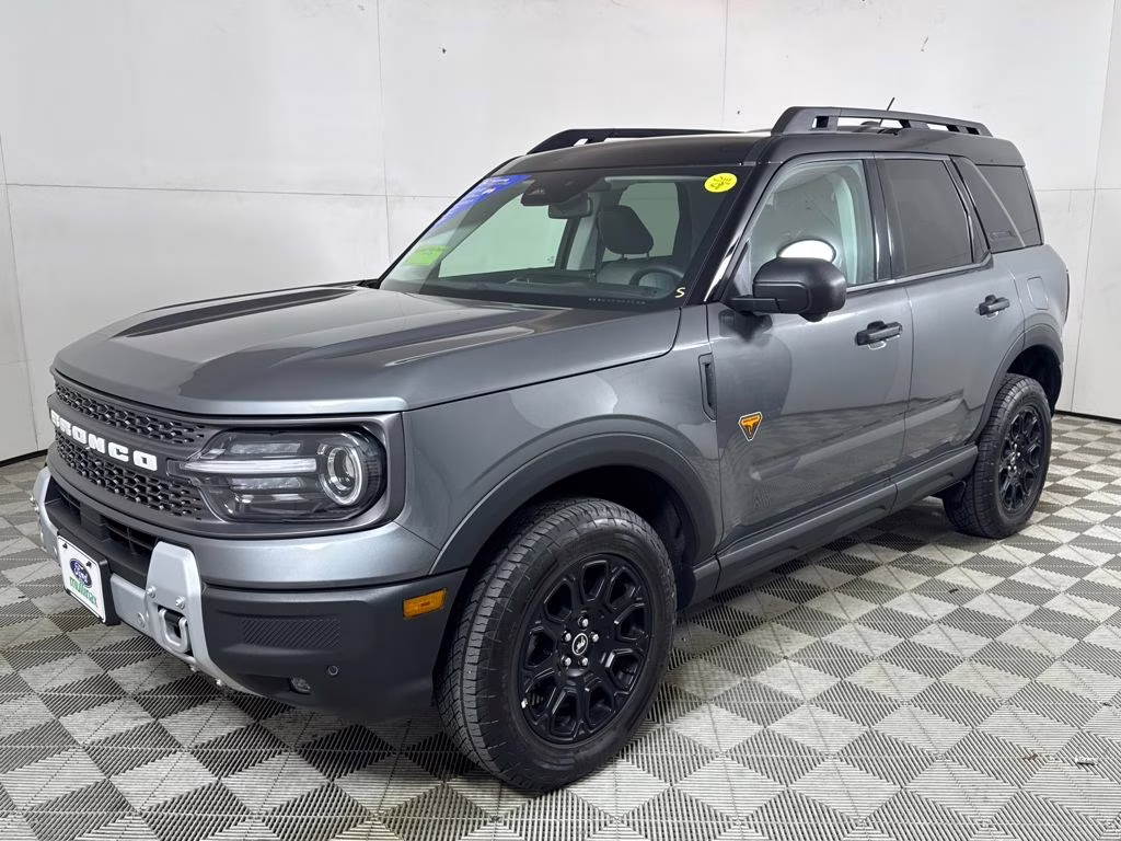 2025 Gray Metallic Ford Bronco Sport Badlands 4X4 SUV
