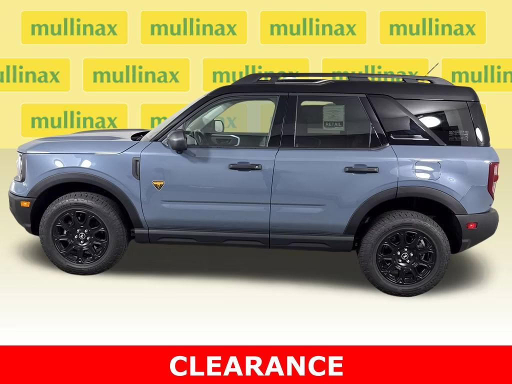 2025 Azure Gray Metallic Tri-Coat Ford Bronco Sport Badlands 4X4 SUV