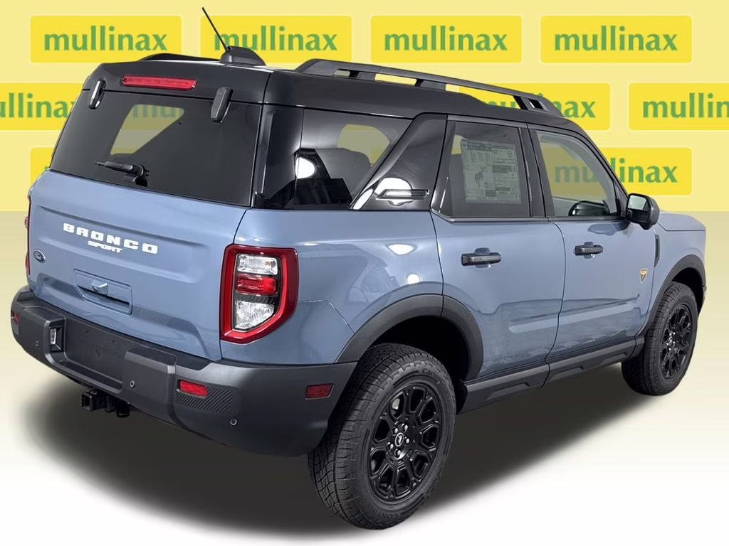 2025 Azure Gray Metallic Tri-Coat Ford Bronco Sport Badlands 4X4 SUV