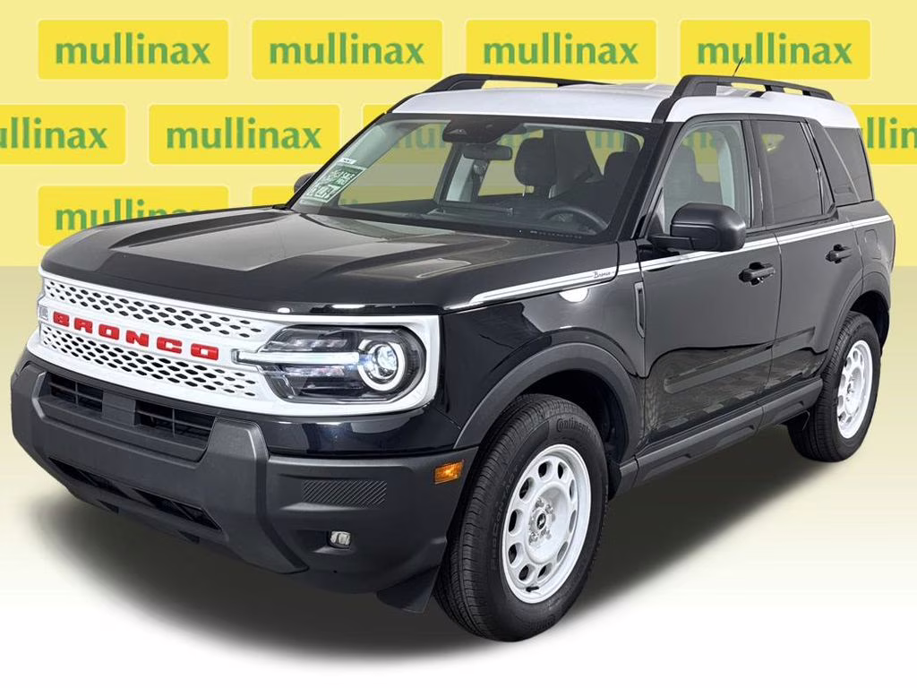 2025 Shadow Black Ford Bronco Sport Heritage 4X4 SUV