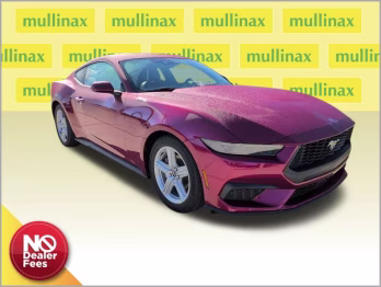 2026 Magenta Ford Mustang EcoBoost Premium RWD Coupe