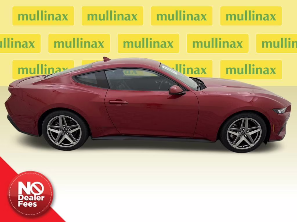 2024 Red Metallic Ford Mustang EcoBoost Premium RWD Coupe