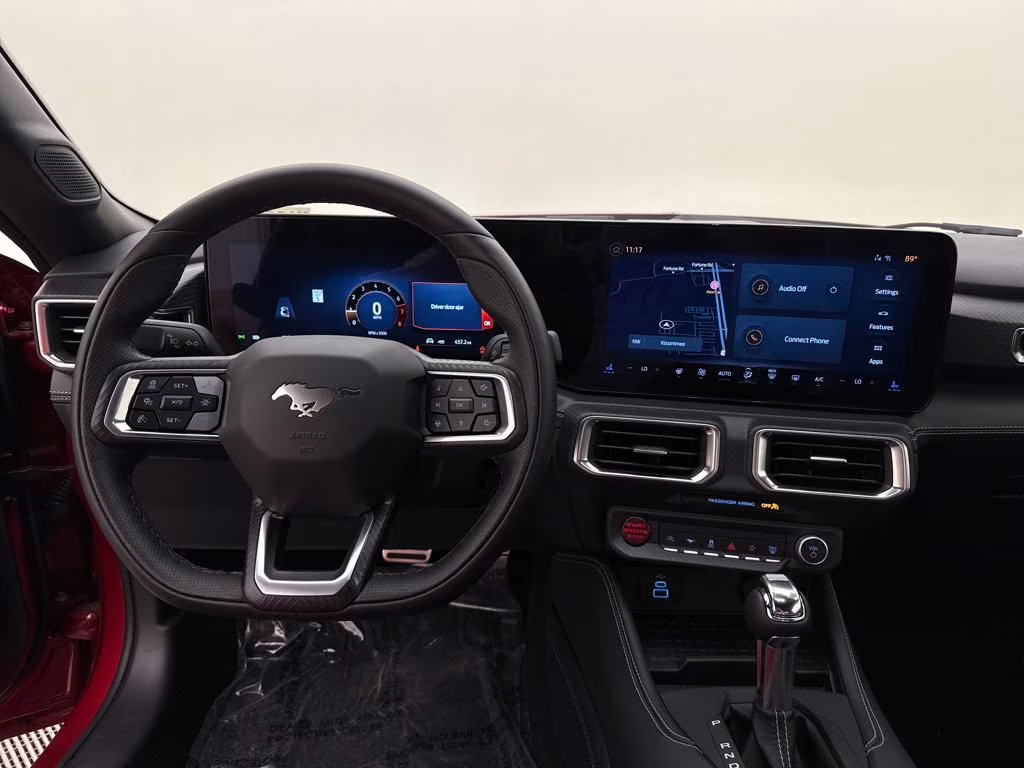 2024 Red Metallic Ford Mustang EcoBoost Premium RWD Coupe