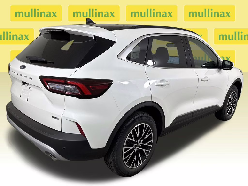 2025 White Metallic Ford Escape Plug-In Hybrid Base FWD SUV