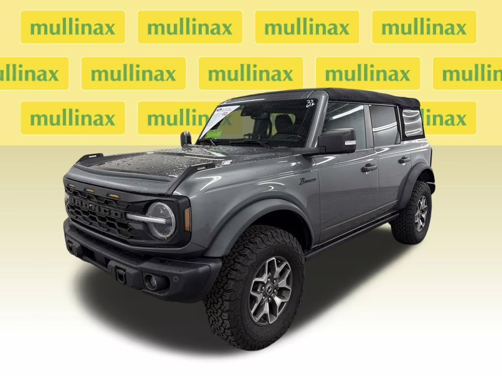2023 Carbonized Gray Metallic Ford Bronco Badlands 4X4 SUV