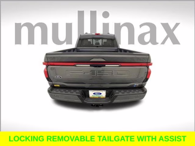 2023 Carbonized Gray Metallic Ford F-150 Lightning Platinum AWD Truck