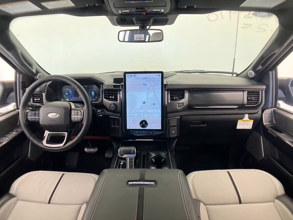 2023 Carbonized Gray Metallic Ford F-150 Lightning Platinum AWD Truck