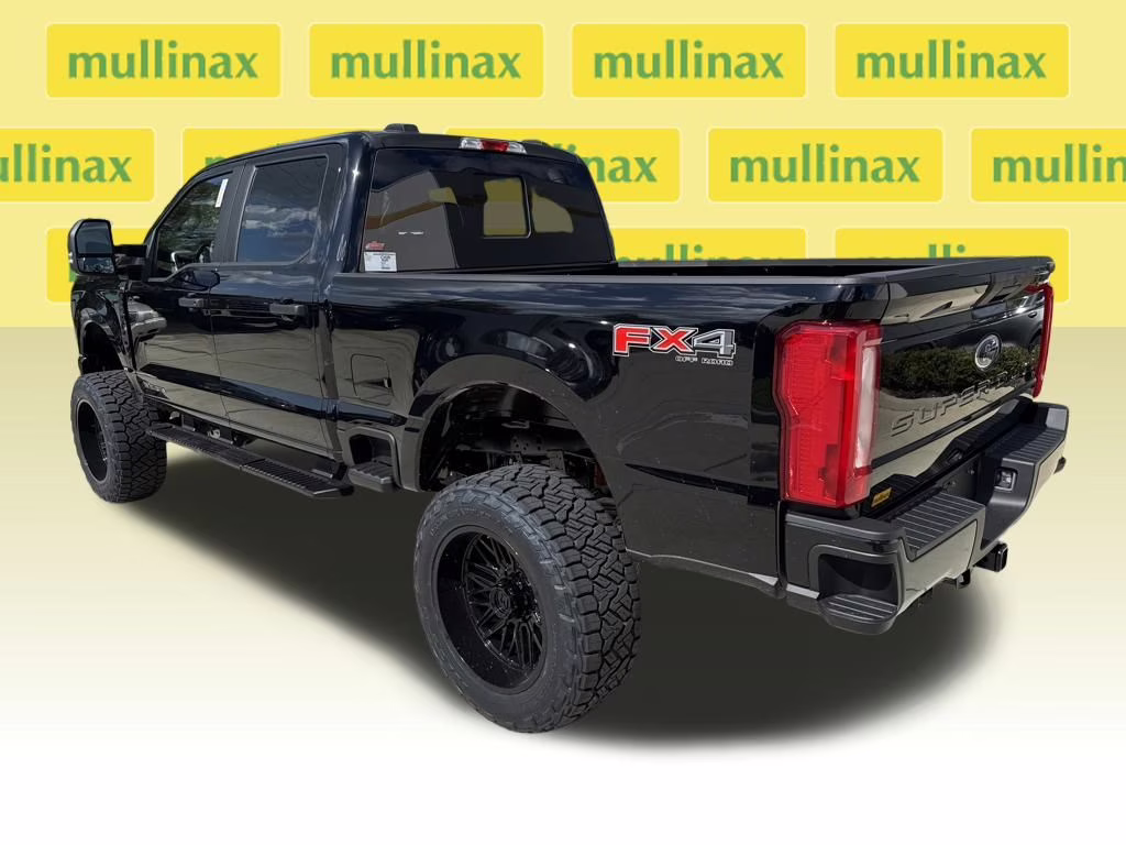 2026 Agate Black Metallic Ford Super Duty F-250 SRW STX FX4 DSI LIFTED & RIMS 4X4 Truck